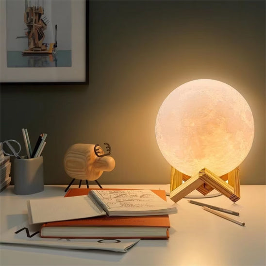 lampe de chevet en bois bureau
