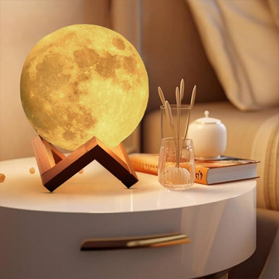 lampe de chevet en bois chambre