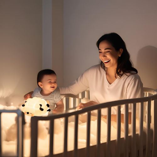 maman enfant complicites veilleuse bebe
