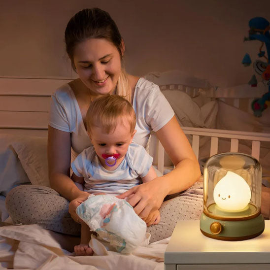 maman soin nocturne bebe veilleuse