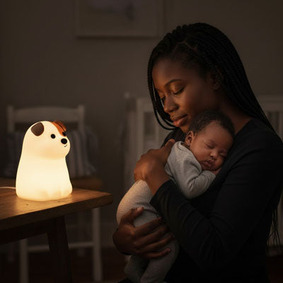 mere porte douceur bebe epaule securite meilleure veilleuse bebe