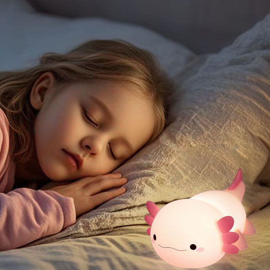 petite fille dort paisible veilleuse bebe