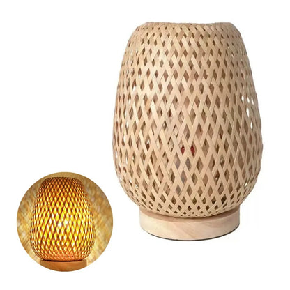 lampe a poser en rotin Kafa | Design artisanal et ambiance cocooning