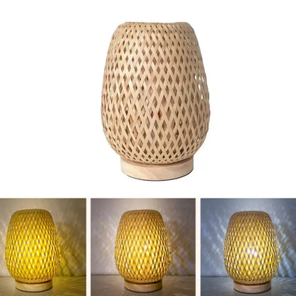 lampe a poser en rotin Kafa | Design artisanal et ambiance cocooning