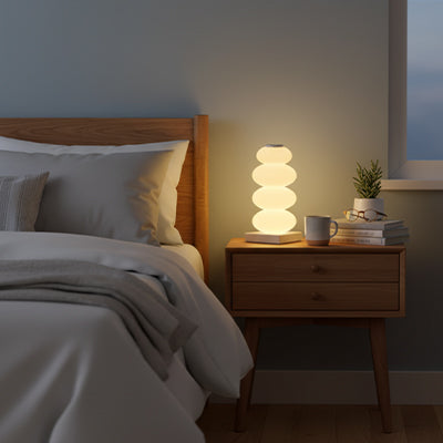atmosphere relaxante lampe de chevet tactile