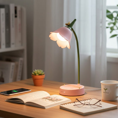 bureau eclairage chaleureux sans scintillement lampe de bureau originale