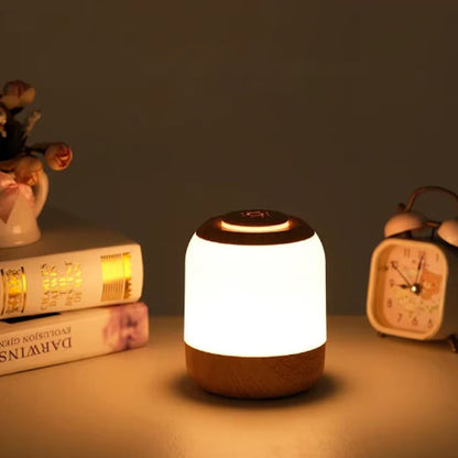 bureau livres reveil lumiere naturelle lampe de chevet sans fil