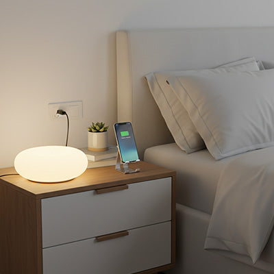 cocon apaisante douceur lampe de chevet tactile