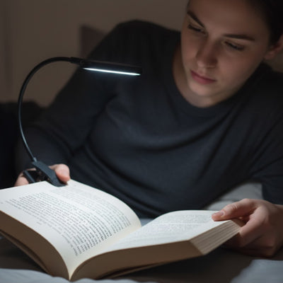 confort visuelle lumiere lampe de lecture