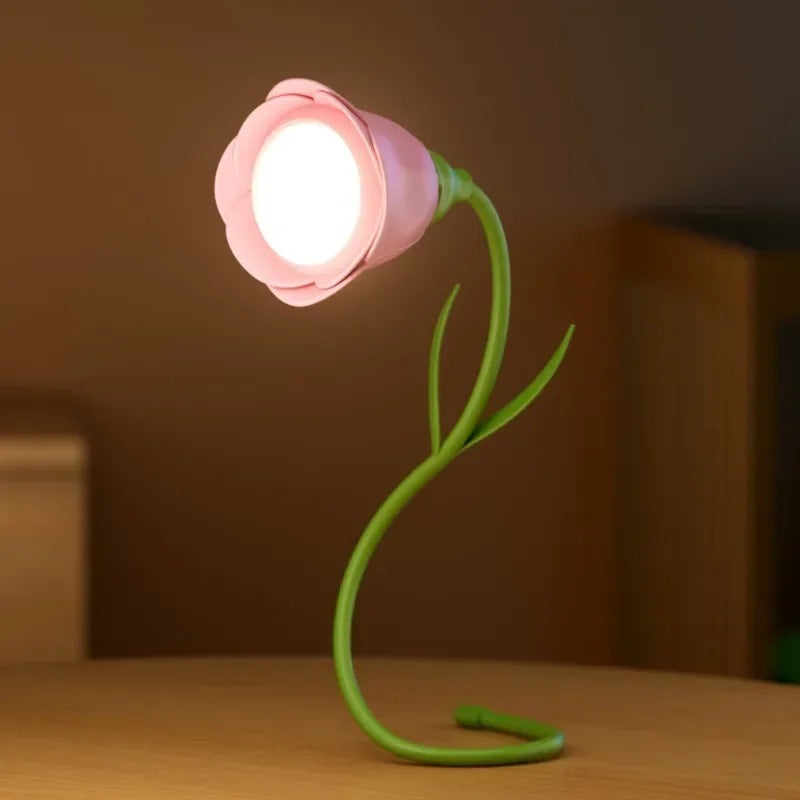 couleur rose douceur lampe led de chevet
