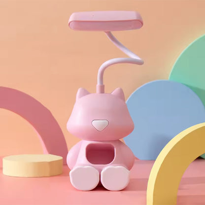 couleur rose joyeux espace coloree lampe de bureau