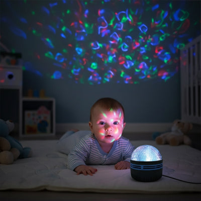 curiosite enfant motifs colores stimulation sensorielle veilleuse projection bebe