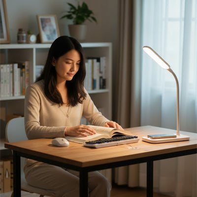 design epure col flexible moderne lampe de bureau a led