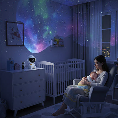 endormissement sereine spectacle lumineux veilleuse bebe projection plafond