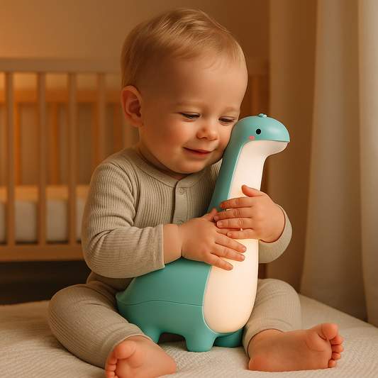 enfant calin veilleuse bebe