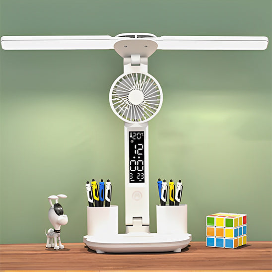 figurine cube lumiere chaude lampe de bureau