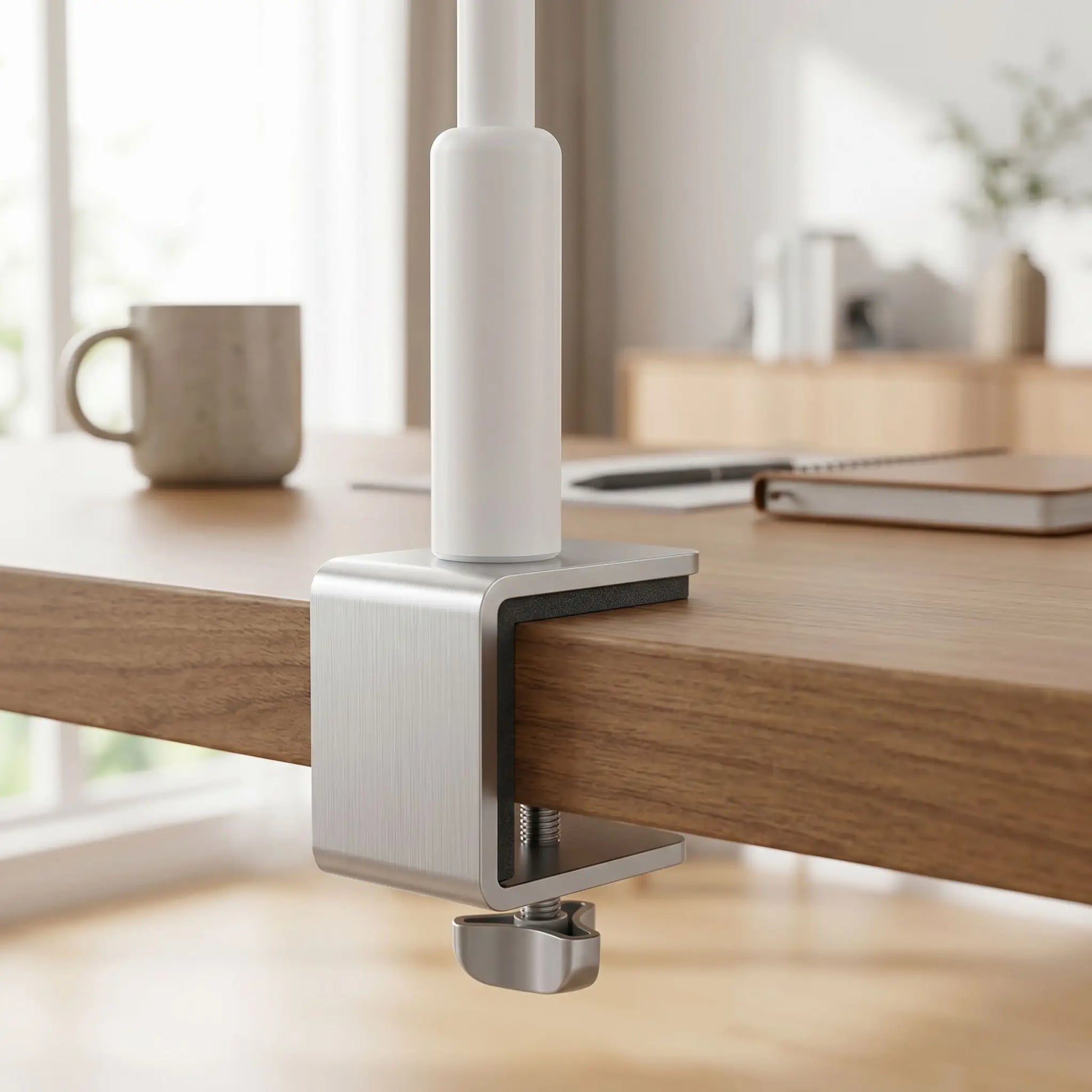 lampe de bureau articulee sans percage ni trace robuste facile legere