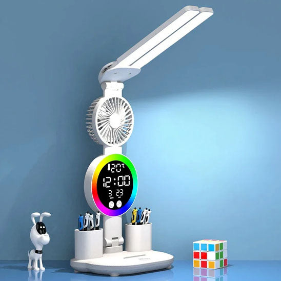 lampe de bureau pliable controle tactile eclairage sans scintillement confort visuel