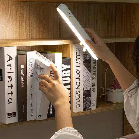 lampe de bureau rechargeable legere eclairage anti eblouissement transportable facile