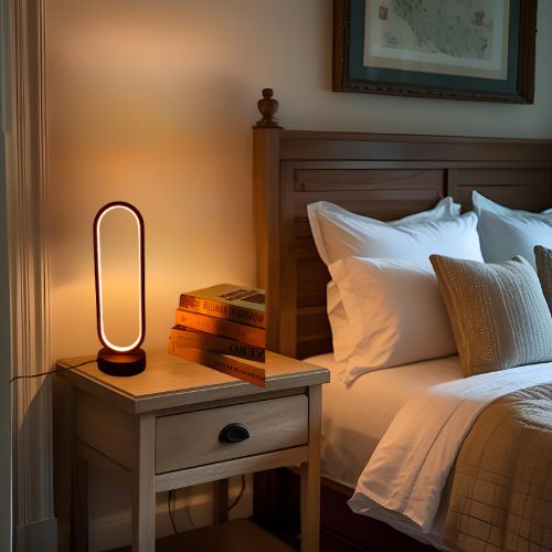 lampe de chevet ambiance chambre
