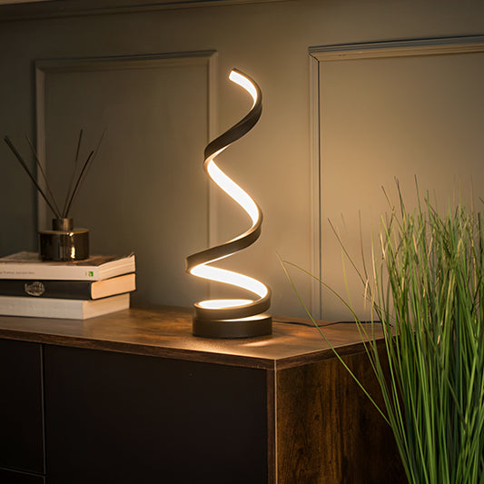 lampe de chevet - Design Spiralé