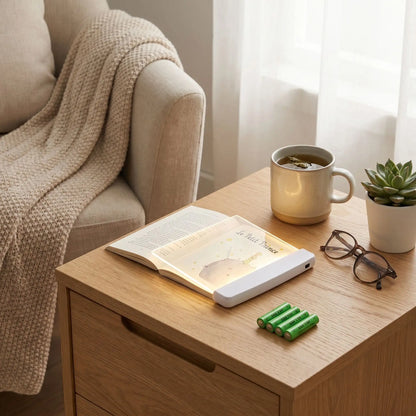 lampe de lecture led blanche parck pret a utiliser
