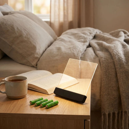 lampe de lecture led noir pack pret a utiliser