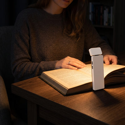 lampe de lecture rechargeable grande autonomie heures longue session lecture