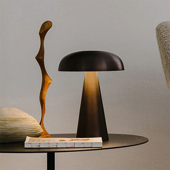 lumiere chaude table salon lampe a poser