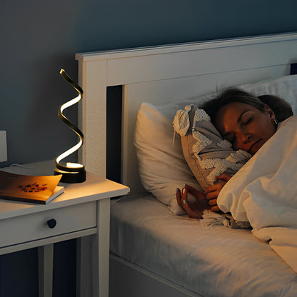 lumiere douce nuit sereine lampe de chevet design