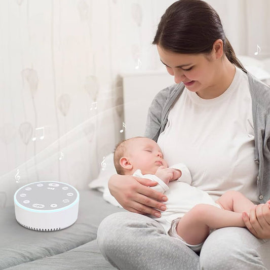 maman heureuse borde enfant veilleuse bebe musique