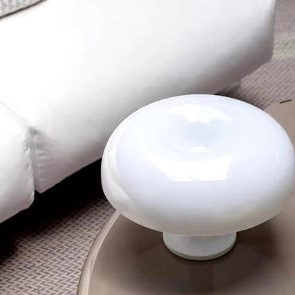 MinimalistMushroomTableLamp™ - Blanc - Univers des Lumières